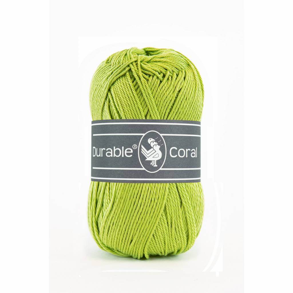 Durable Coral garen in de kleur 2146 Yellow Green