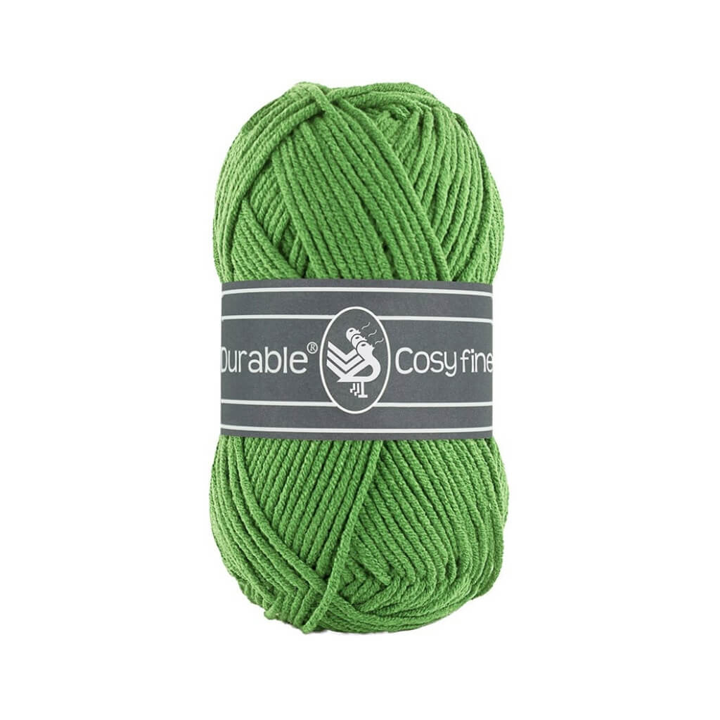 Durable Cosy Fine garen in kleur 2152 Leaf Green voor haken, te koop bij De Garengarage.