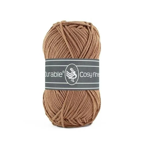Durable Cosy Fine garen in kleur 2218 Hazelnut voor haken, te koop bij De Garengarage.