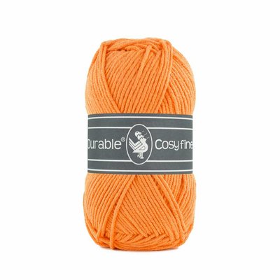 Durable Cosy Fine garen in kleur 2197 Mandarin voor haken, te koop bij De Garengarage.
