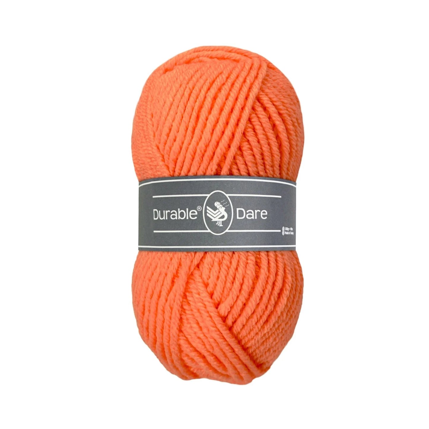 Durable Dare garen in kleur 2194 Orange voor haken, te koop bij De Garengarage.