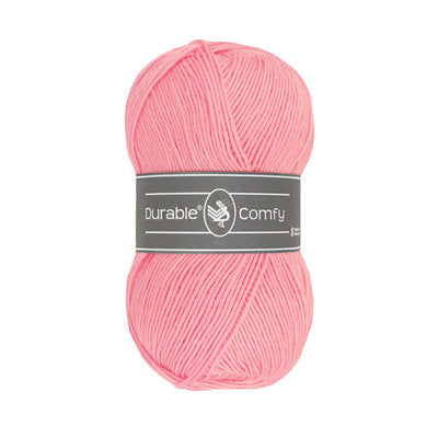 Durable Comfy garen in kleur 203 Light Pink voor haken, te koop bij De Garengarage.