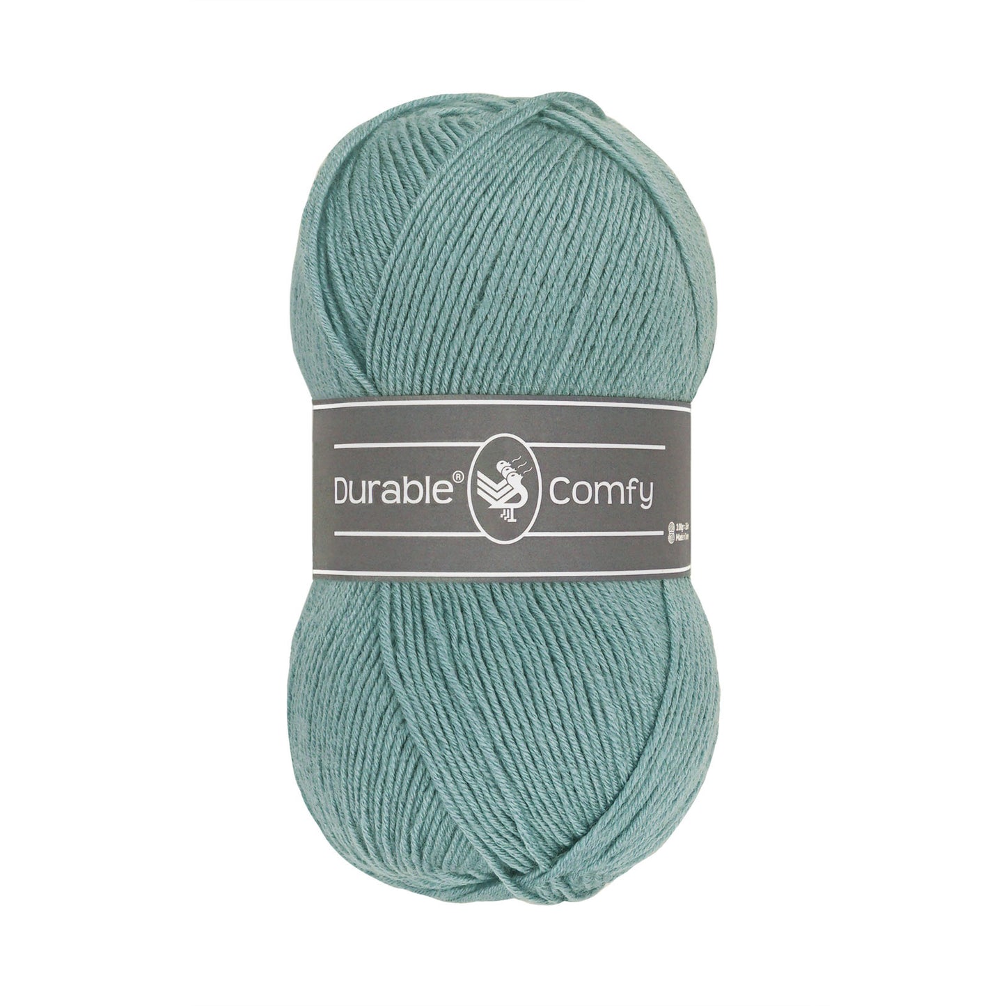 Durable Comfy garen in kleur 2132 Eucalyptus voor haken, te koop bij De Garengarage.