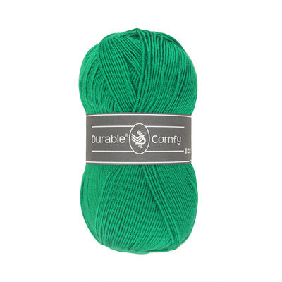 Durable Comfy garen in kleur 2135 Emerald voor haken, te koop bij De Garengarage.