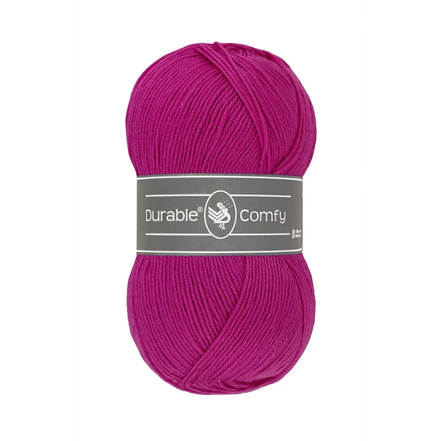 Durable Comfy garen in kleur 238 Deep Fuchsia voor haken, te koop bij De Garengarage.