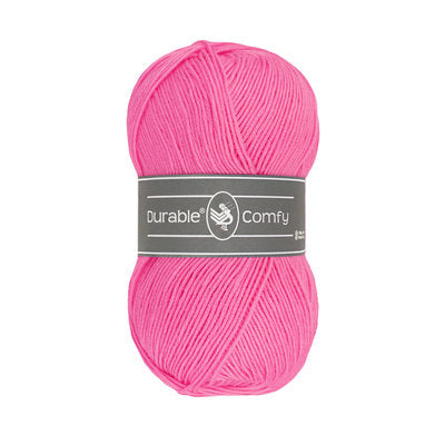 Durable Comfy garen in kleur 242 Pink Lemonade voor haken, te koop bij De Garengarage.