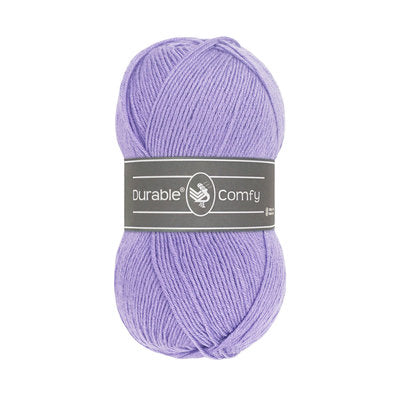 Durable Comfy garen in kleur 268 Pastel Lilac voor haken, te koop bij De Garengarage.