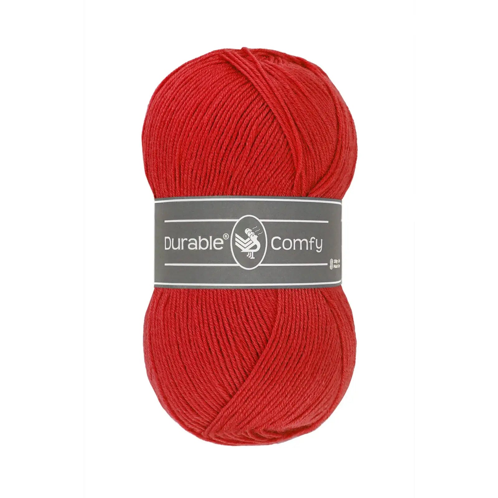 Durable Comfy garen in kleur 318 Tomato voor haken, te koop bij De Garengarage.