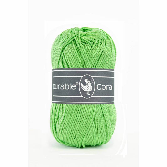 Durable Coral garen in de kleur Apple Green