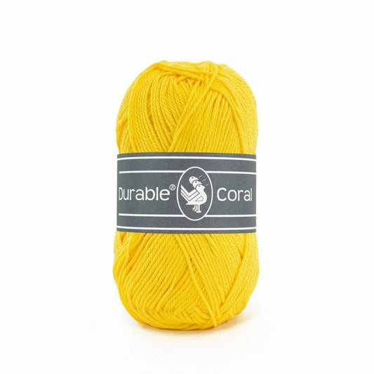 Durable Coral garen in de kleur Bright Yellow