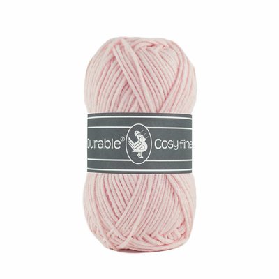 Durable Cosy Fine garen in kleur 203 Light Pink voor haken, te koop bij De Garengarage.