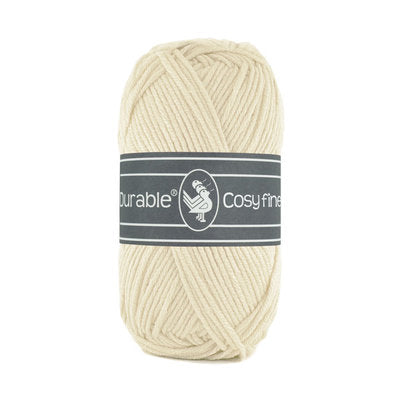 Durable Cosy Fine garen in kleur 2172 Cream voor haken, te koop bij De Garengarage.