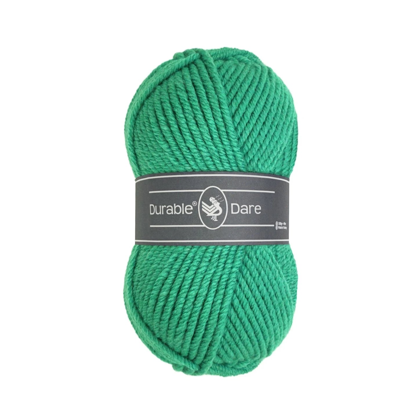 Durable Dare garen in kleur 2135 Emerald voor haken, te koop bij De Garengarage.