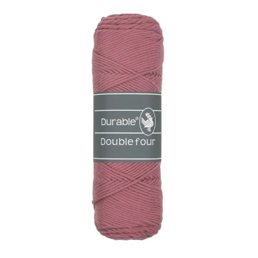 Durable Double Four garen in de kleur Raspberry