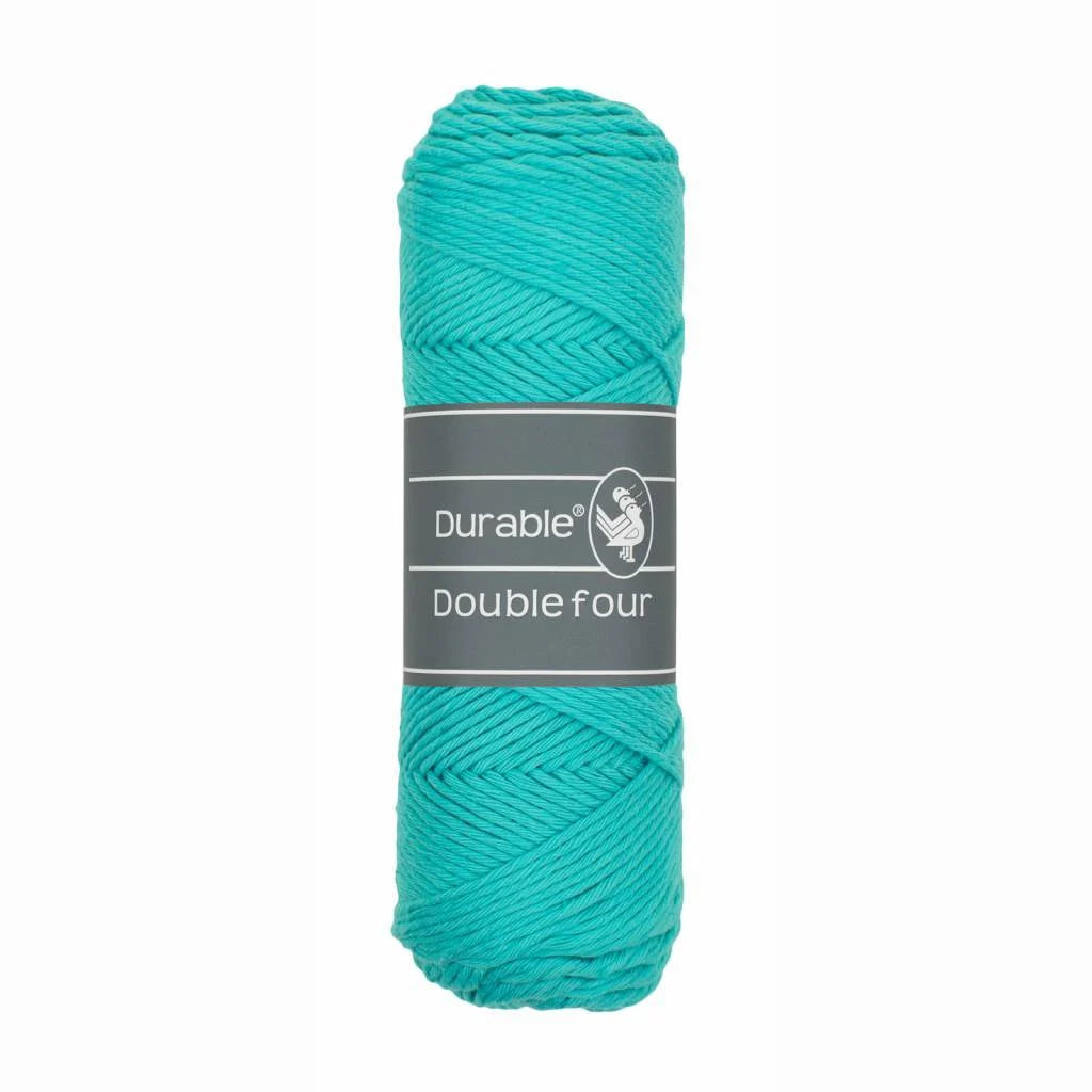 Durable Double Four garen in de kleur Aqua