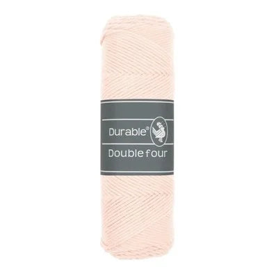 Durable Double Four garen in kleur 2192 Pale Pink voor haken, te koop bij De Garengarage.