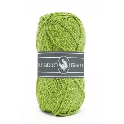 Durable Glam garen in kleur 352 Lime voor haken, te koop bij De Garengarage.